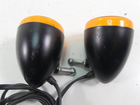 2007 Harley Sportster XL1200 Nightster Front Turn Signal Blinker Set 68972-00 {{ shop.shopifyCountryName }} - Mototech271