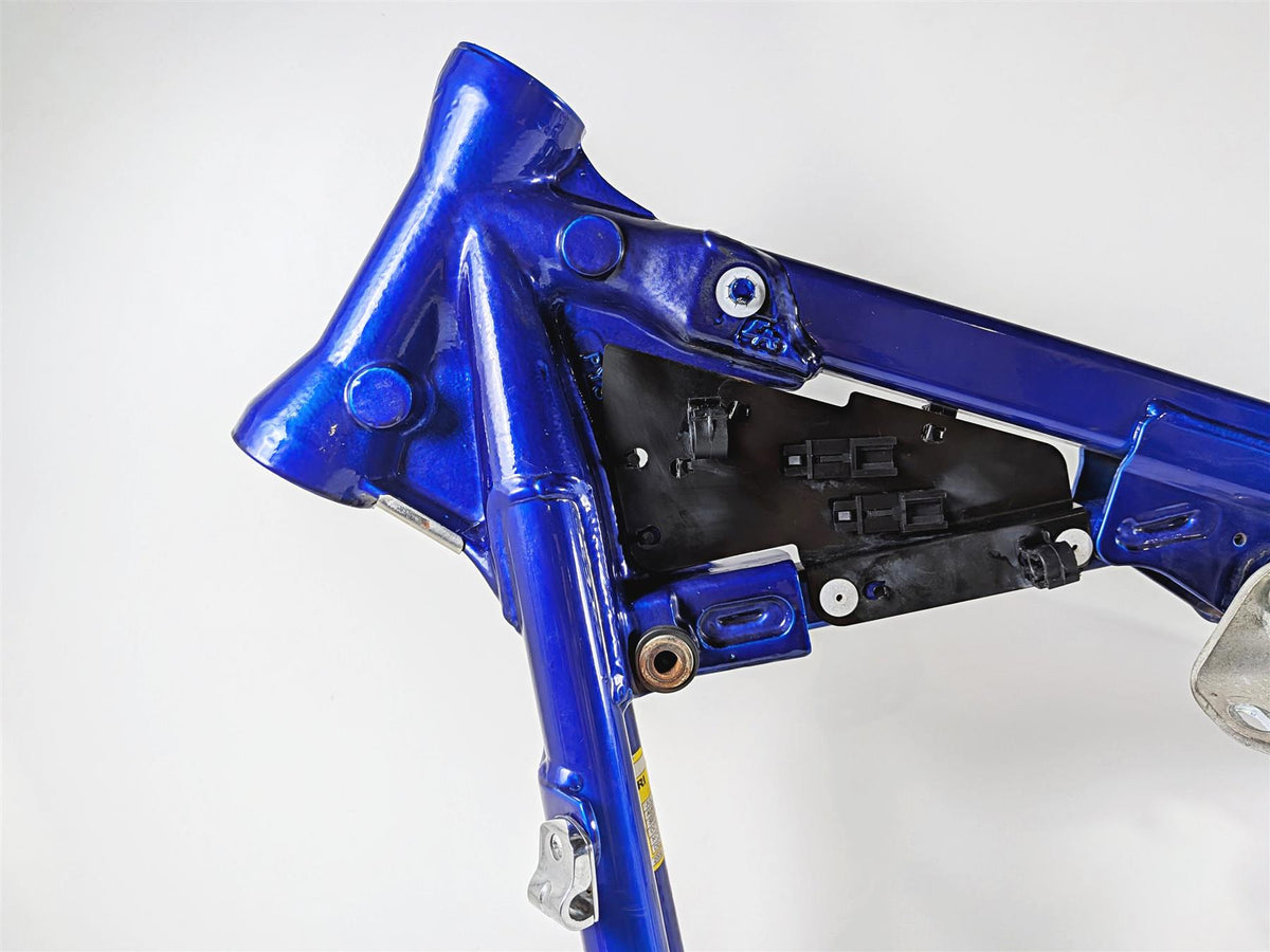 2005 Harley Softail FLSTFSE CVO Fat Boy Straight Blue Frame Chassis With Clean Mississippi Title 47008-00C-Mototech271