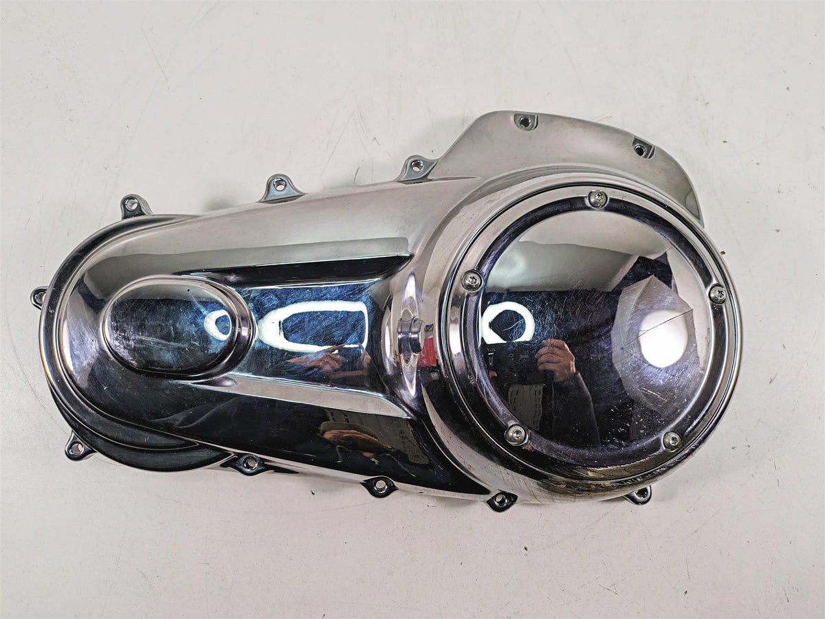 2019 Harley Touring FLHX Street Glide Outer Primary Drive Clutch Cover 25700377 {{ shop.shopifyCountryName }} - Mototech271