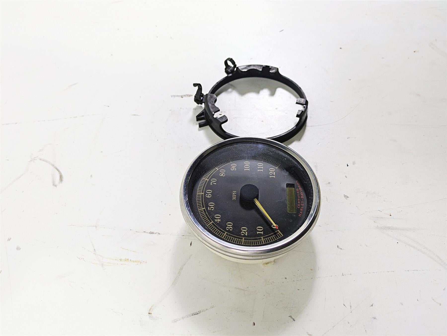 2004 Harley FLSTCI Softail Heritage Speedometer Gauge Instrument 75K 67410-04 {{ shop.shopifyCountryName }} - Mototech271