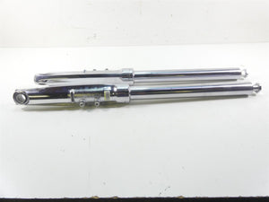 2008 Harley FXCWC Softail Rocker C Chrome 49mm Front Fork Legs 46950-08 46953-08