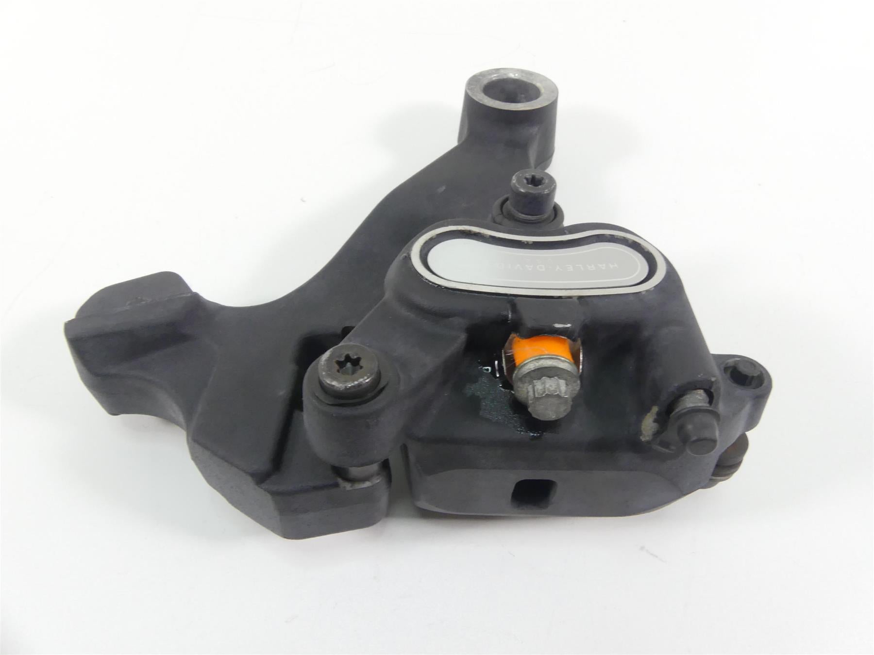 2016 Harley FXDL Dyna Low Rider Rear Brake Caliper - 25mm Axle Bracket 40908-08 {{ shop.shopifyCountryName }} - Mototech271
