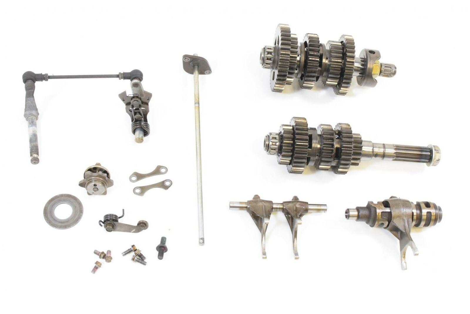 2004 Suzuki VZ1600 Marauder Transmission Gear Shift Fork Drum Set K1312-71288 {{ shop.shopifyCountryName }} - Mototech271