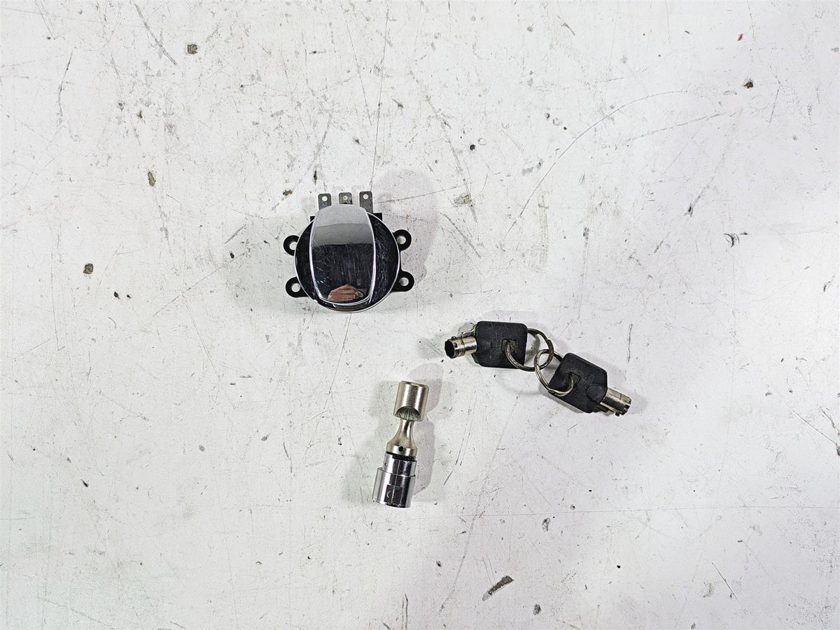 2005 Harley Softail FLSTFSE CVO Fat Boy Ignition Switch Key Lock Set 71450-04 {{ shop.shopifyCountryName }} - Mototech271