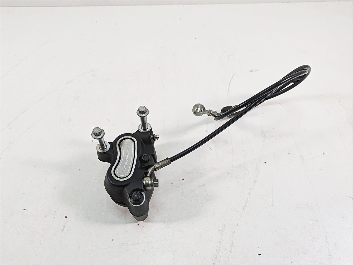 2012 Harley FLD Dyna Switchback Front Brake Caliper + Line 41300001 {{ shop.shopifyCountryName }} - Mototech271