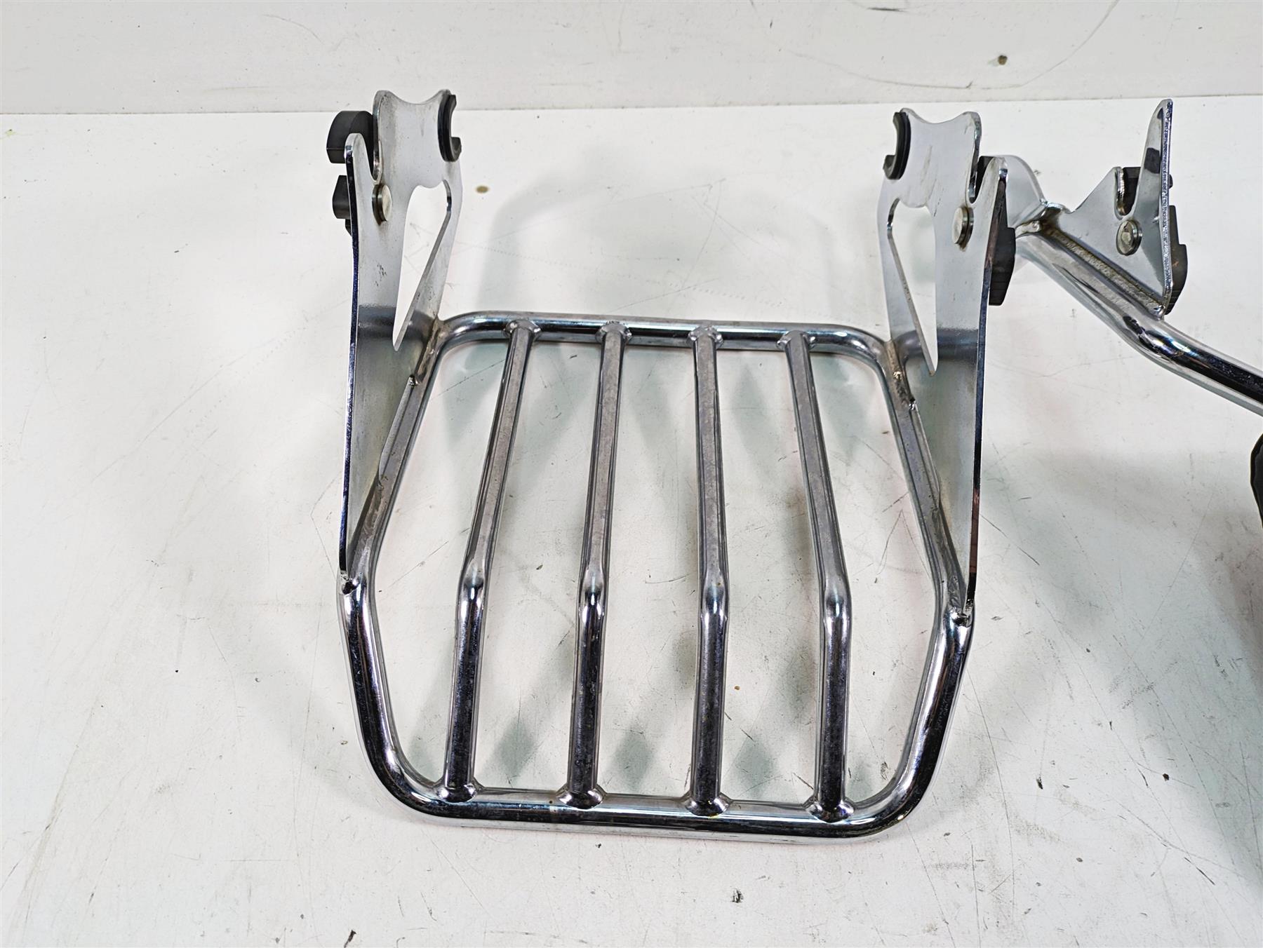2011 Harley Touring FLHR Road King Passenger Backrest Luggage Rack Quick Release Set {{ shop.shopifyCountryName }} - Mototech271