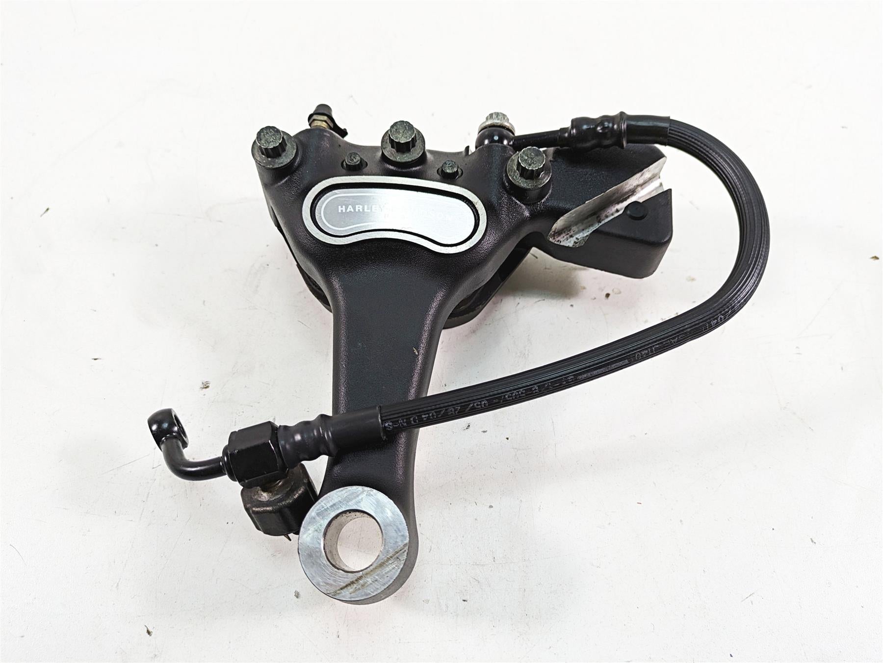 2005 Harley Dyna FXDL Low Rider Rear Brake Caliper + 3/4" Bracket 44017-00D {{ shop.shopifyCountryName }} - Mototech271