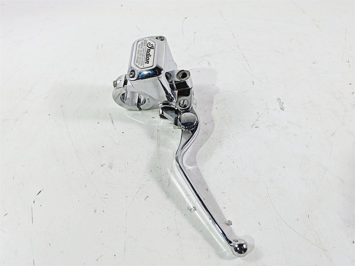 2018 Indian Chieftain Limited Chrome Front Brake Master Cylinder & Lever 1912865 {{ shop.shopifyCountryName }} - Mototech271