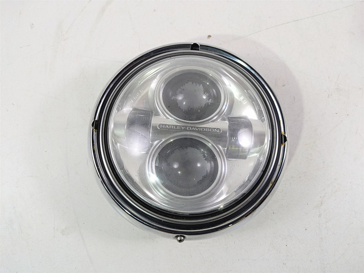 2015 Harley Touring FLHTKL Electra Glide Led Headlight Head Light -Read 67700066 {{ shop.shopifyCountryName }} - Mototech271