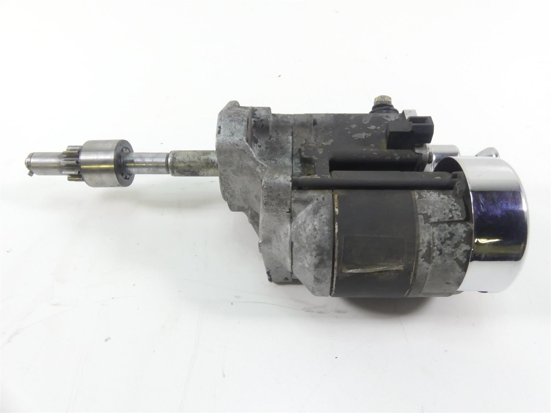 1995 Harley Touring FLHTCU Electra Glide Engine Starter Motor + Cover 31553-94B