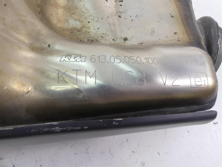 2015 KTM 1290R Super Duke Exhaust Chamber Pre Muffler Silencer 61305050100 {{ shop.shopifyCountryName }} - Mototech271