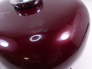 2000 Harley Sportster XL1200 Custom Fuel Gas Tank Rich Red & Red Stripes 61348-0 | Mototech271