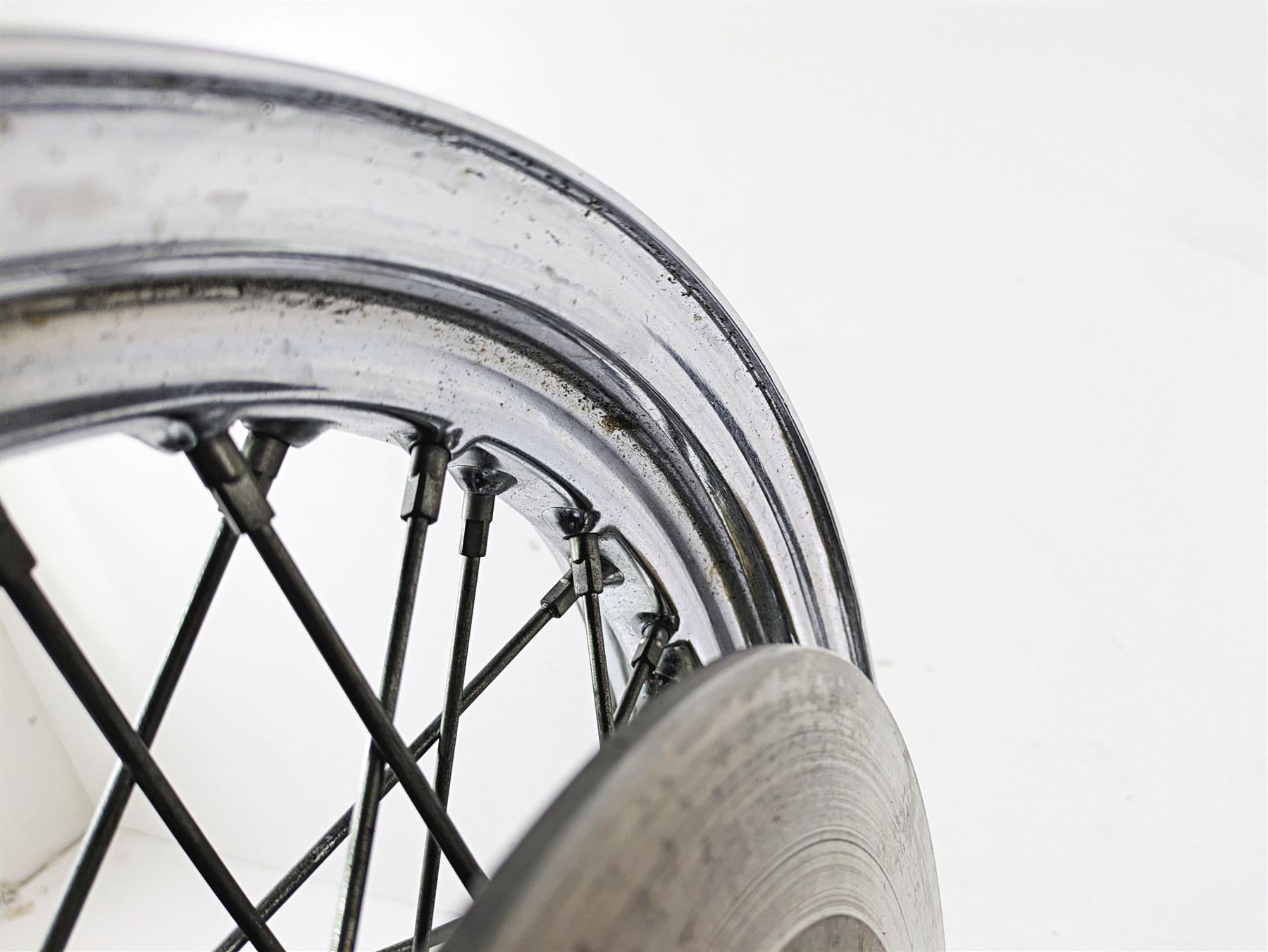 1992 Harley FLSTC Softail Heritage 16x3 Rear Wheel Spoke Rim 40975-86 {{ shop.shopifyCountryName }} - Mototech271