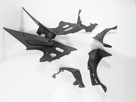 2020 Kawasaki ZX6R ZX636 Ninja Black Molded Plastic Infill Fairing Cover Set {{ shop.shopifyCountryName }} - Mototech271