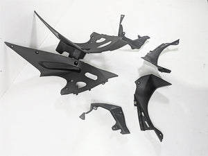 2020 Kawasaki ZX6R ZX636 Ninja Black Molded Plastic Infill Fairing Cover Set