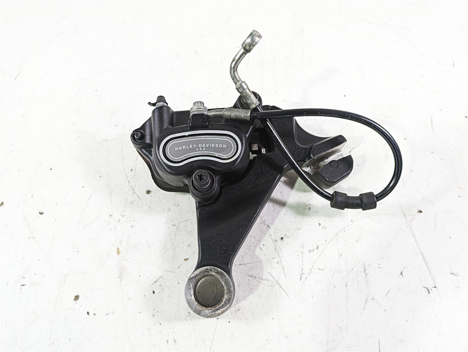 2013 Harley FXDWG Dyna Wide Glide Rear Brake Caliper 25mm + Line 40908-08 {{ shop.shopifyCountryName }} - Mototech271
