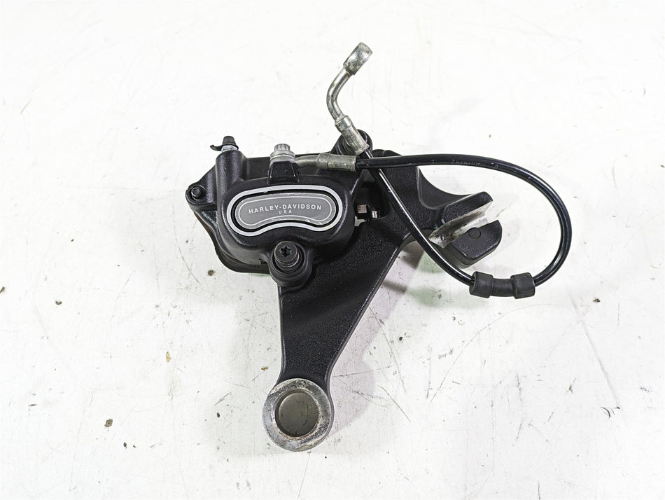 2013 Harley FXDWG Dyna Wide Glide Rear Brake Caliper 25mm + Line 40908-08 {{ shop.shopifyCountryName }} - Mototech271