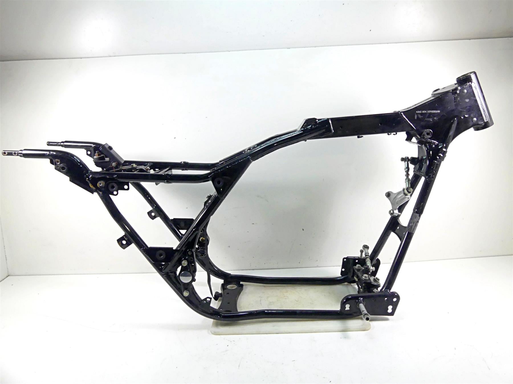 2008 Harley Touring FLHX Street Glide Straight Main Frame Chassis With Texas Salvage Title 47900-08BHP {{ shop.shopifyCountryName }} - Mototech271