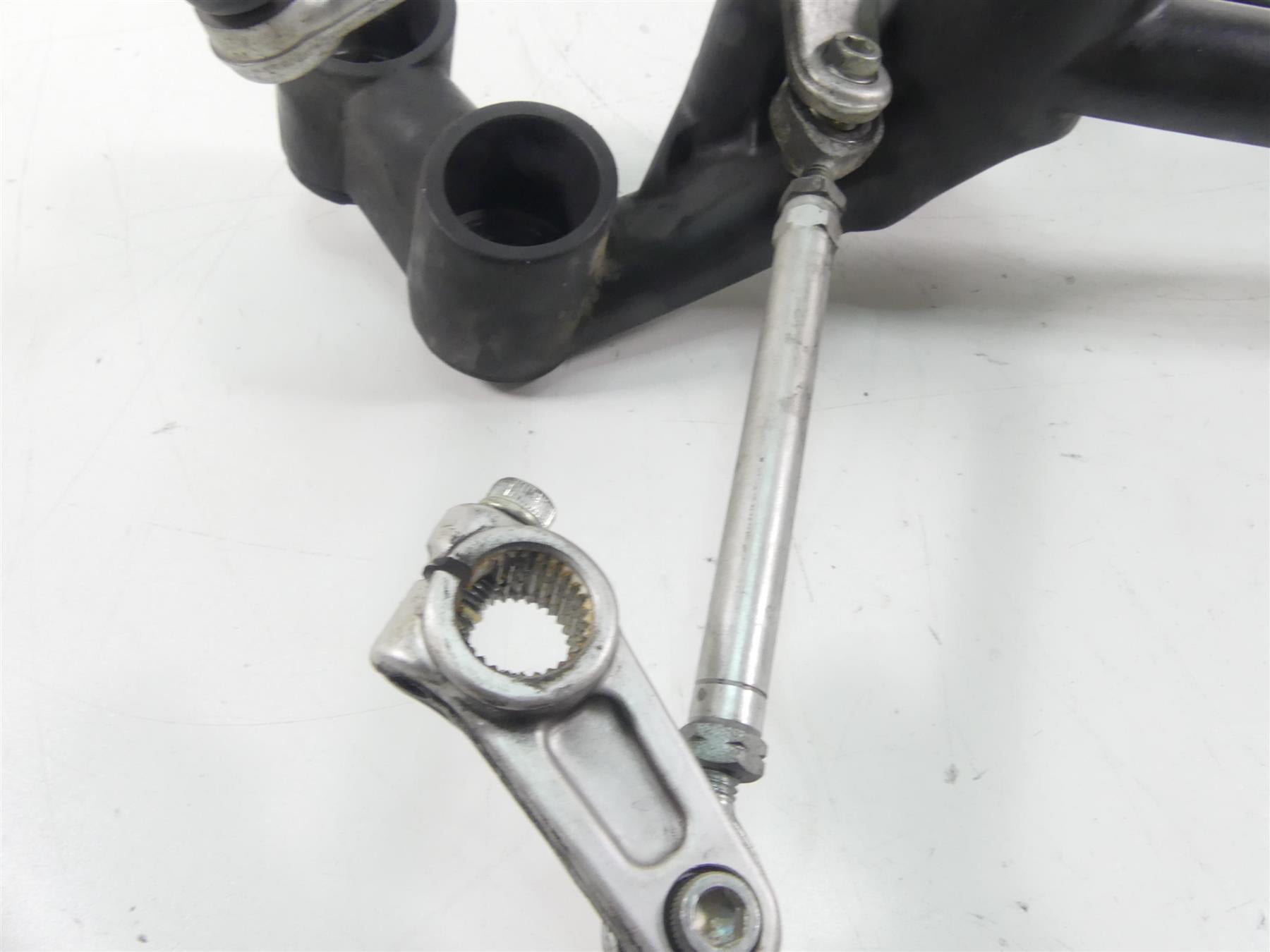 2007 Ducati Sport Classic GT1000 Left Footpeg Mount & Shifter Parts 82411211BB {{ shop.shopifyCountryName }} - Mototech271