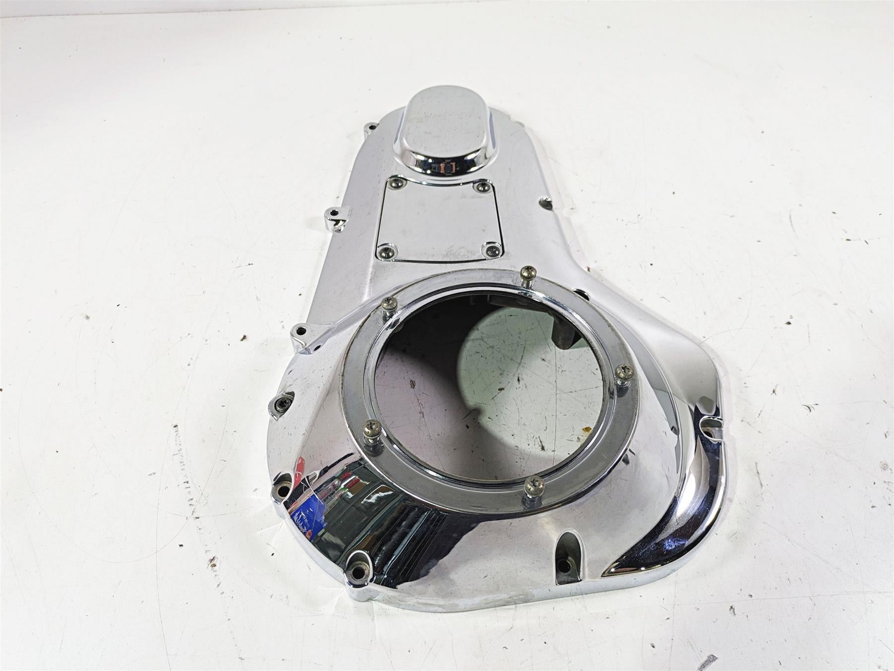 2003 Harley Touring FLHTCUI 100TH E-Glide Outer Primary Clutch Cover 60685-99 {{ shop.shopifyCountryName }} - Mototech271