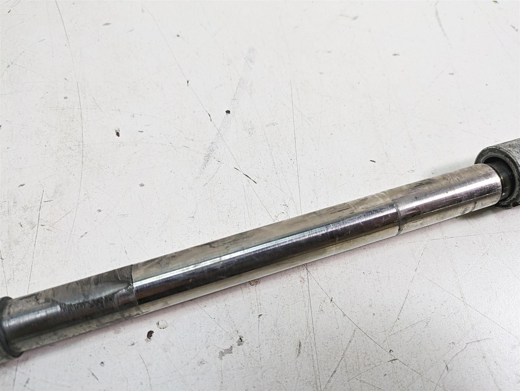 2006 Harley FLSTI Softail Heritage Front Axle Wheel Spindle 3/4" 41584-86A {{ shop.shopifyCountryName }} - Mototech271