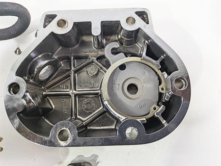 2000 Harley Touring FLHRCI Road King Transmission Chrome Cover Set 34465-98 {{ shop.shopifyCountryName }} - Mototech271