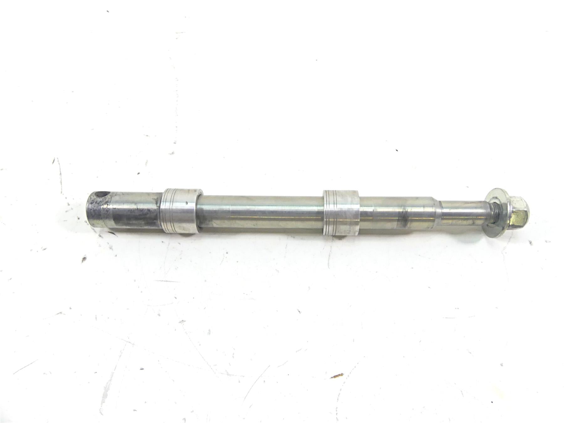 2008 Harley Touring FLHX Street Glide Straight Front Axle Wheel Spindle 41547-07 {{ shop.shopifyCountryName }} - Mototech271