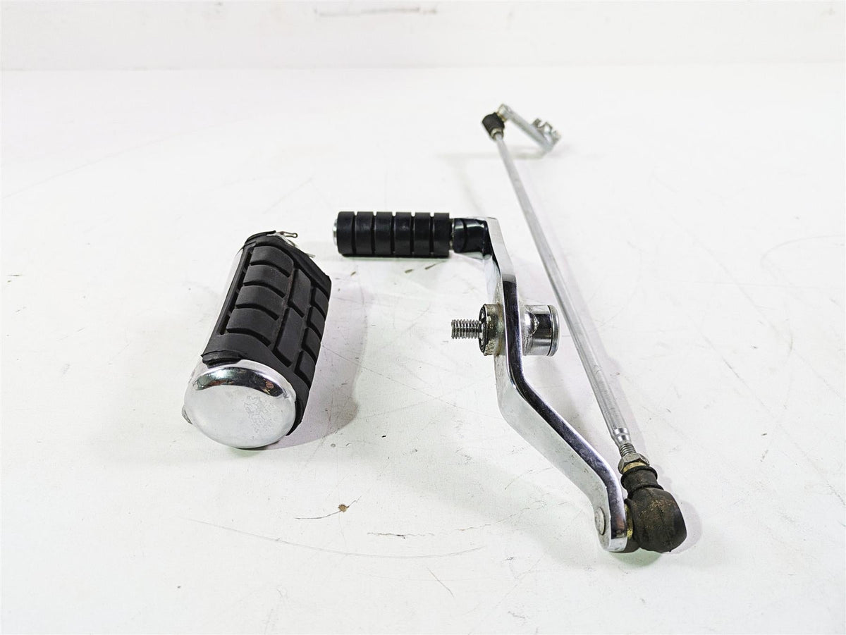 2002 Honda V-Twin VTX1800 C Left Footpeg & Shifter Shift Lever 24710-MCH-000 {{ shop.shopifyCountryName }} - Mototech271