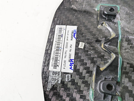 2020 Triumph Daytona 765 Moto2 Rear Lower Carbon Fender Cover -Damage T2309788 {{ shop.shopifyCountryName }} - Mototech271