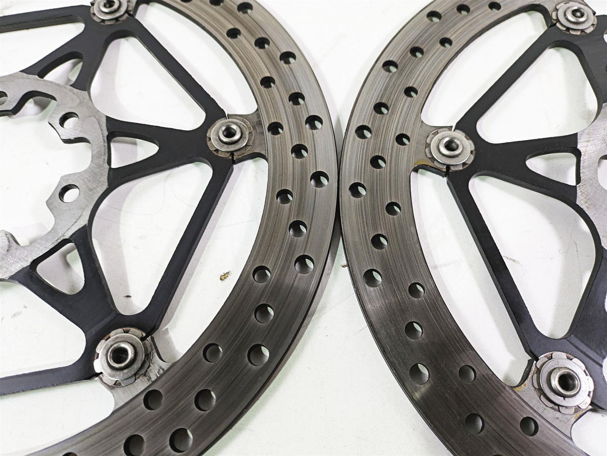 2016 Moto Guzzi Stelvio 1200 8V NTX Front Brake Rotor Disc Set B044279 B044280 {{ shop.shopifyCountryName }} - Mototech271