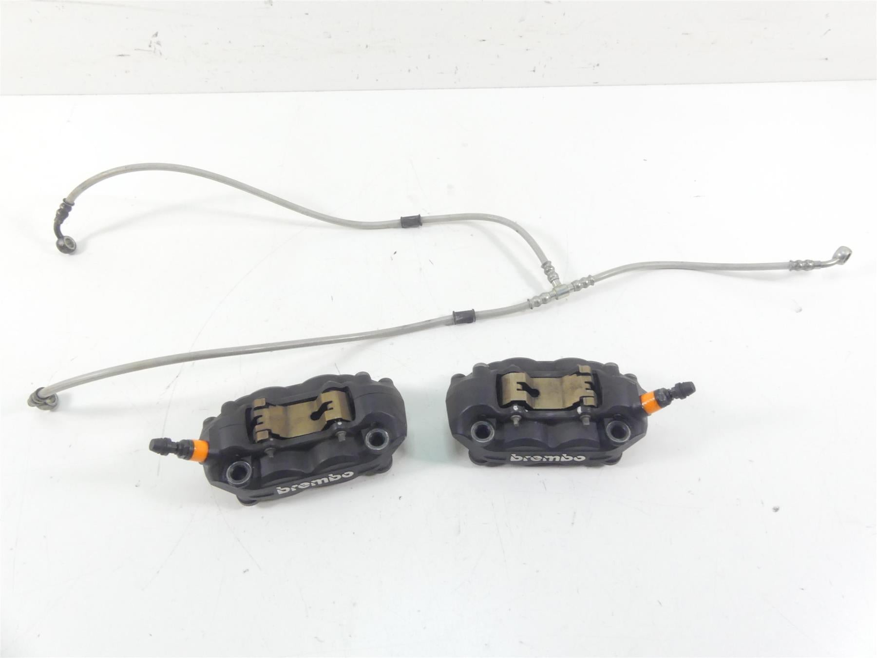 2014 Moto Guzzi Griso 1200 SE 8V Front Brembo 100mm Brake Calipers 978464 978465 {{ shop.shopifyCountryName }} - Mototech271