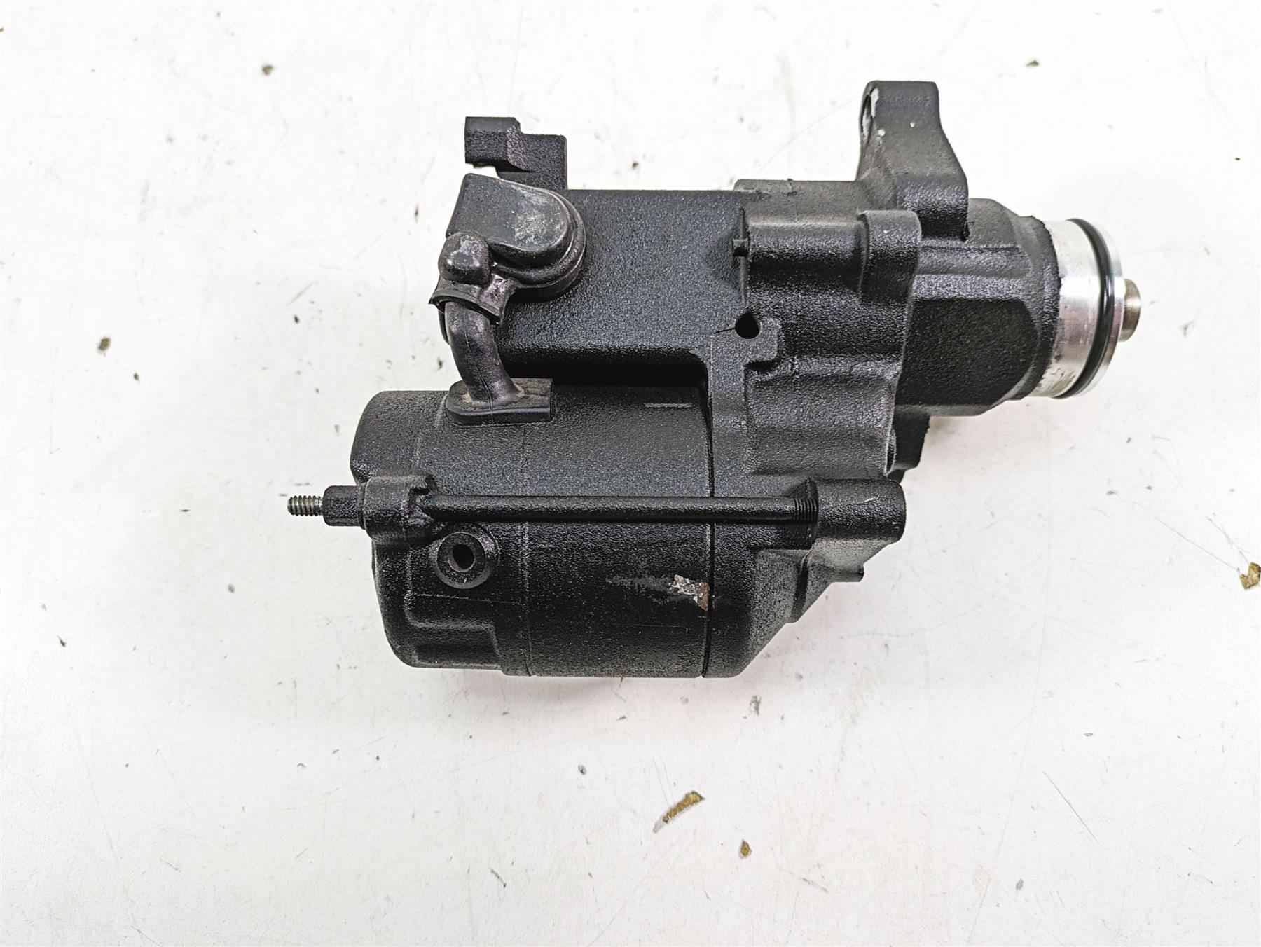 2009 Harley FXCWC Softail Rocker C Engine Starter Motor 31618-06A {{ shop.shopifyCountryName }} - Mototech271