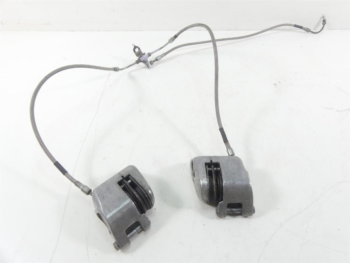 1978 Harley XLH1000 Sportster Ironhead Front Dual Brake Caliper Set 44116-77 {{ shop.shopifyCountryName }} - Mototech271