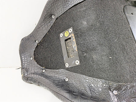 2017 Harley Touring FLHXS Street Glide Aftermarket Alligator Skin Seat Side & Fron Cover Set {{ shop.shopifyCountryName }} - Mototech271