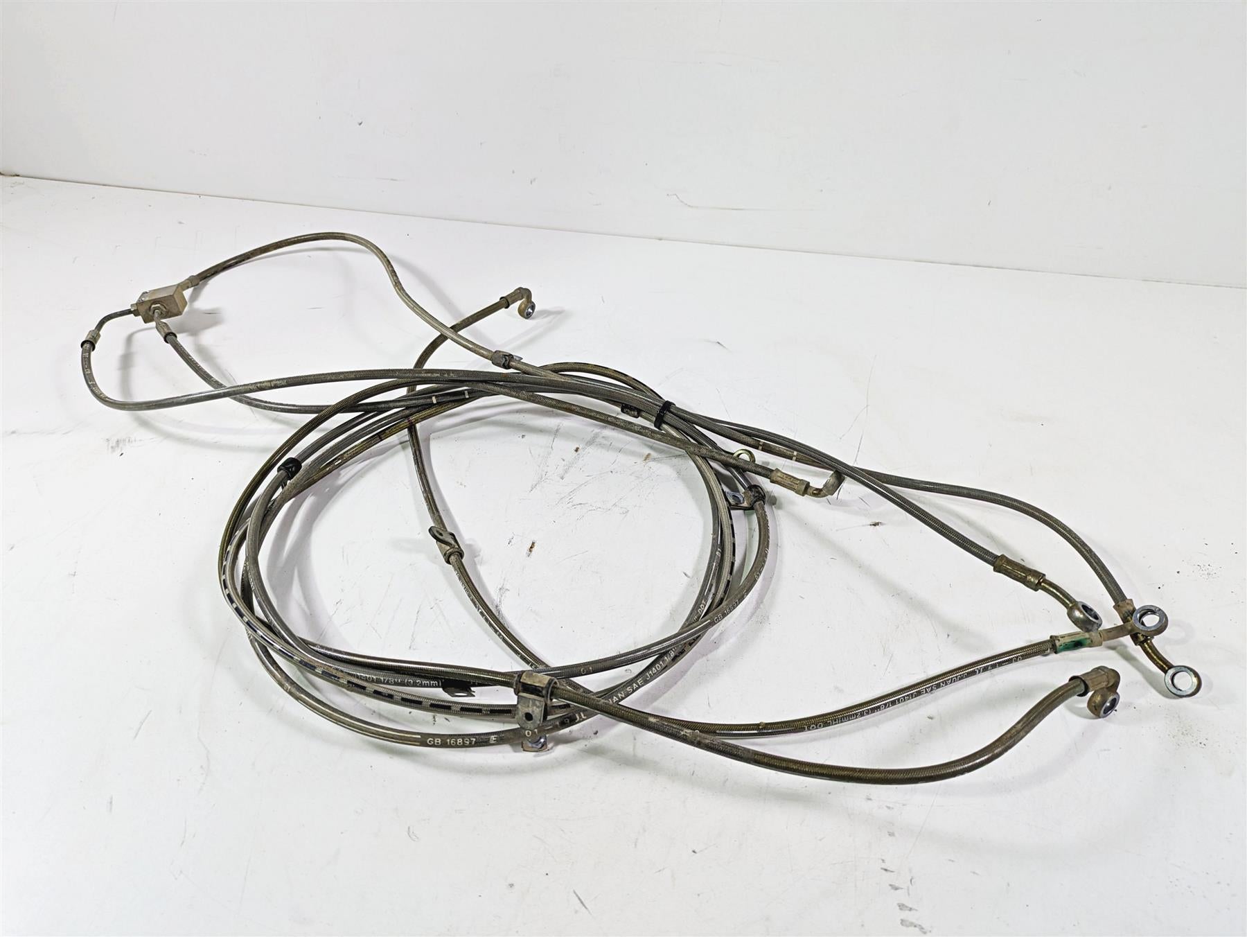 2020 Polaris RZR XP 1000 EPS Complete Brake Line Hose 1912061 1912881 1912063 {{ shop.shopifyCountryName }} - Mototech271