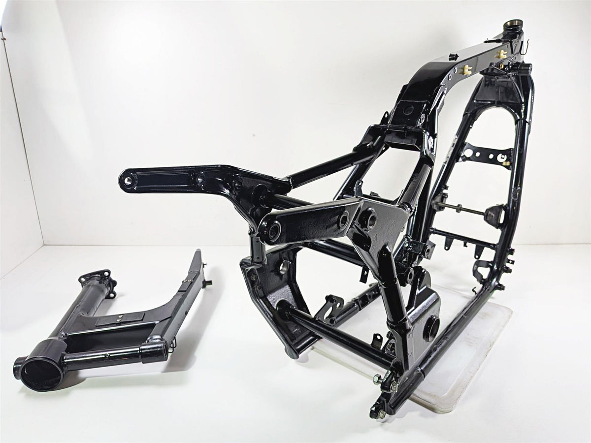 2003 Honda V-Twin VTX1800 C Straight Main Frame + Swingarm With Clean Texas Title 50100-MCH-000 {{ shop.shopifyCountryName }} - Mototech271