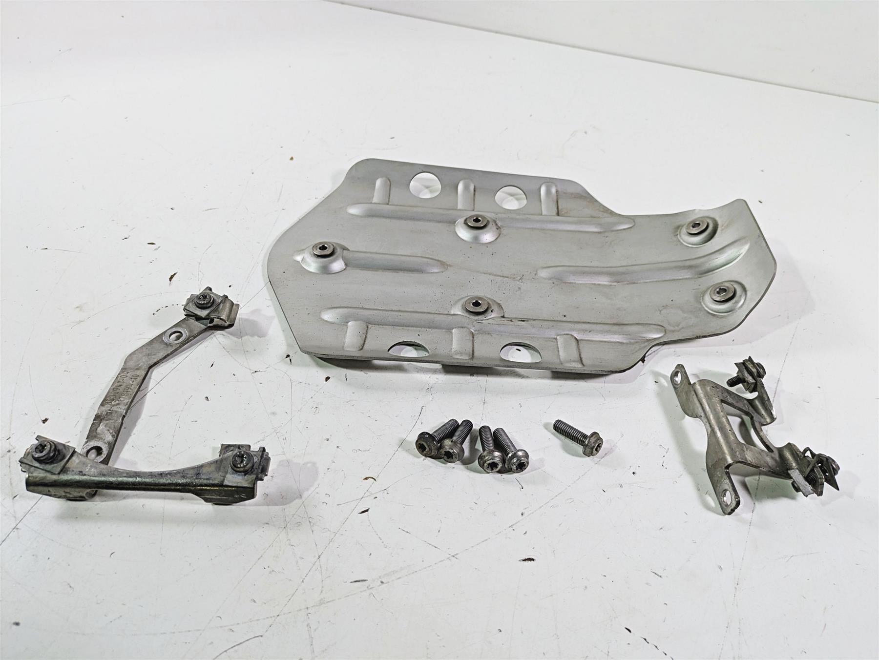 2018  BMW R1200GS GSW K50 Engine Guard Skidplate + Hardware Set 11848532939