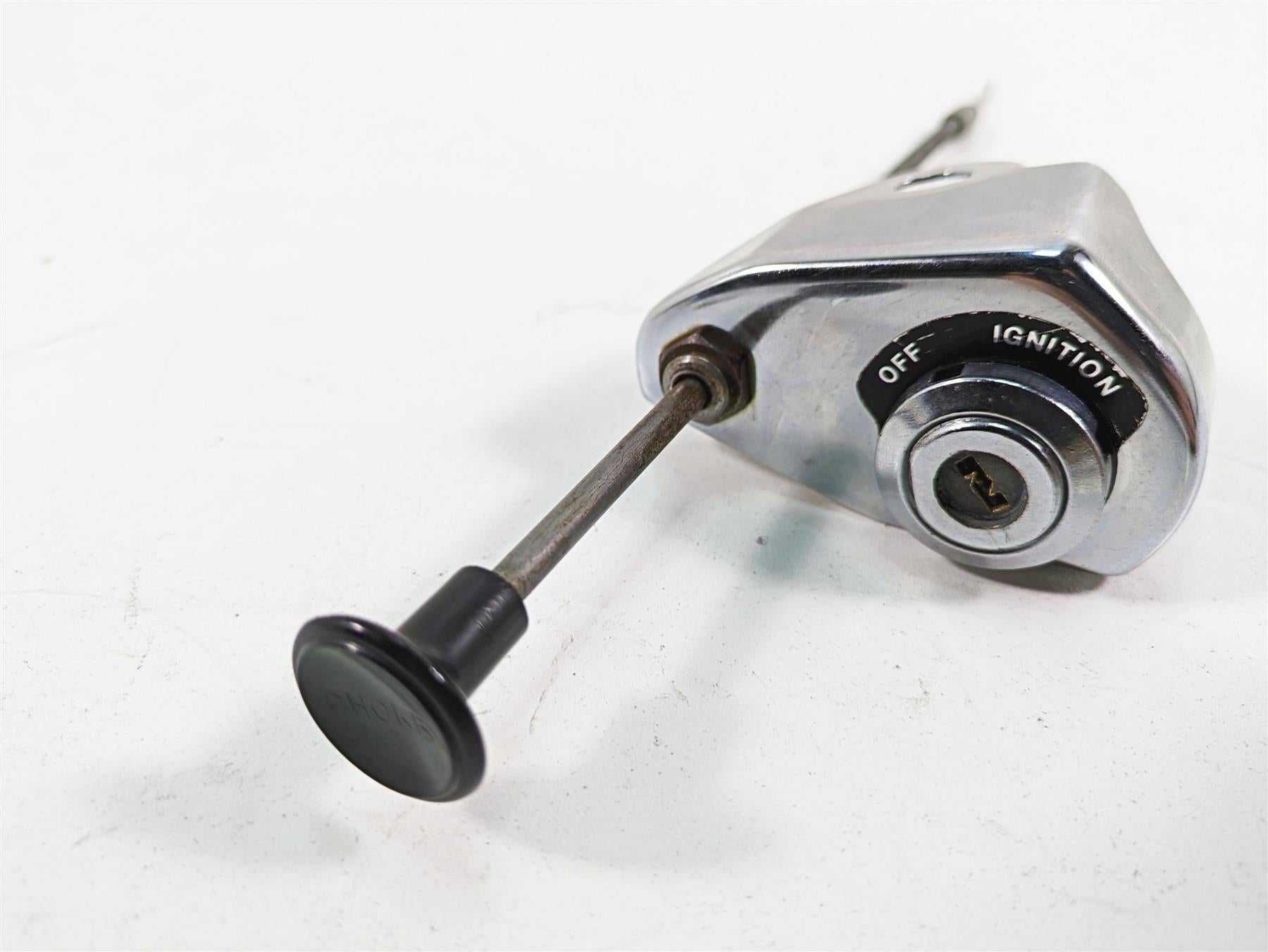 1986 Harley Sportster XLH 883 Ignition Switch Choke + Key & Cover Set 71441-94 {{ shop.shopifyCountryName }} - Mototech271