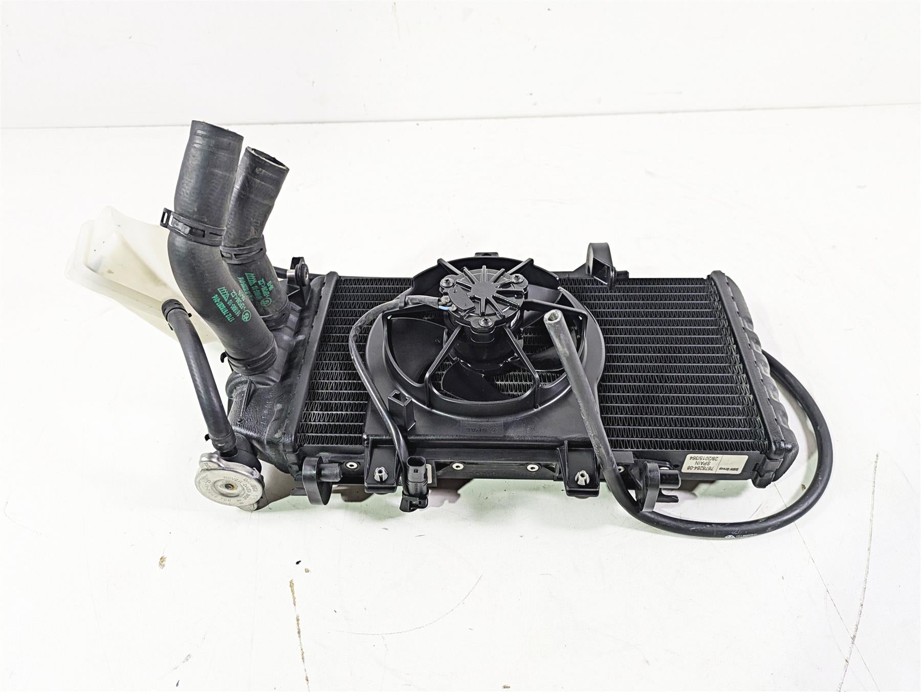 2016 BMW F800R K73 Radiator & Cover Fan Reservoir Set 7678284 16148556078