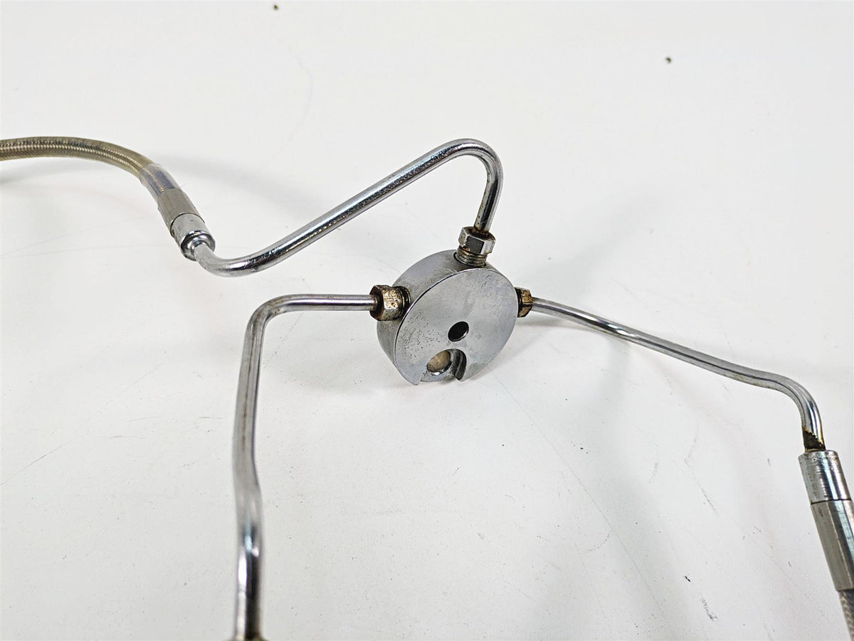 2006 Harley Touring FLHXI Street Glide 16 1/2" Ape Hanger Front Brake Line Set {{ shop.shopifyCountryName }} - Mototech271
