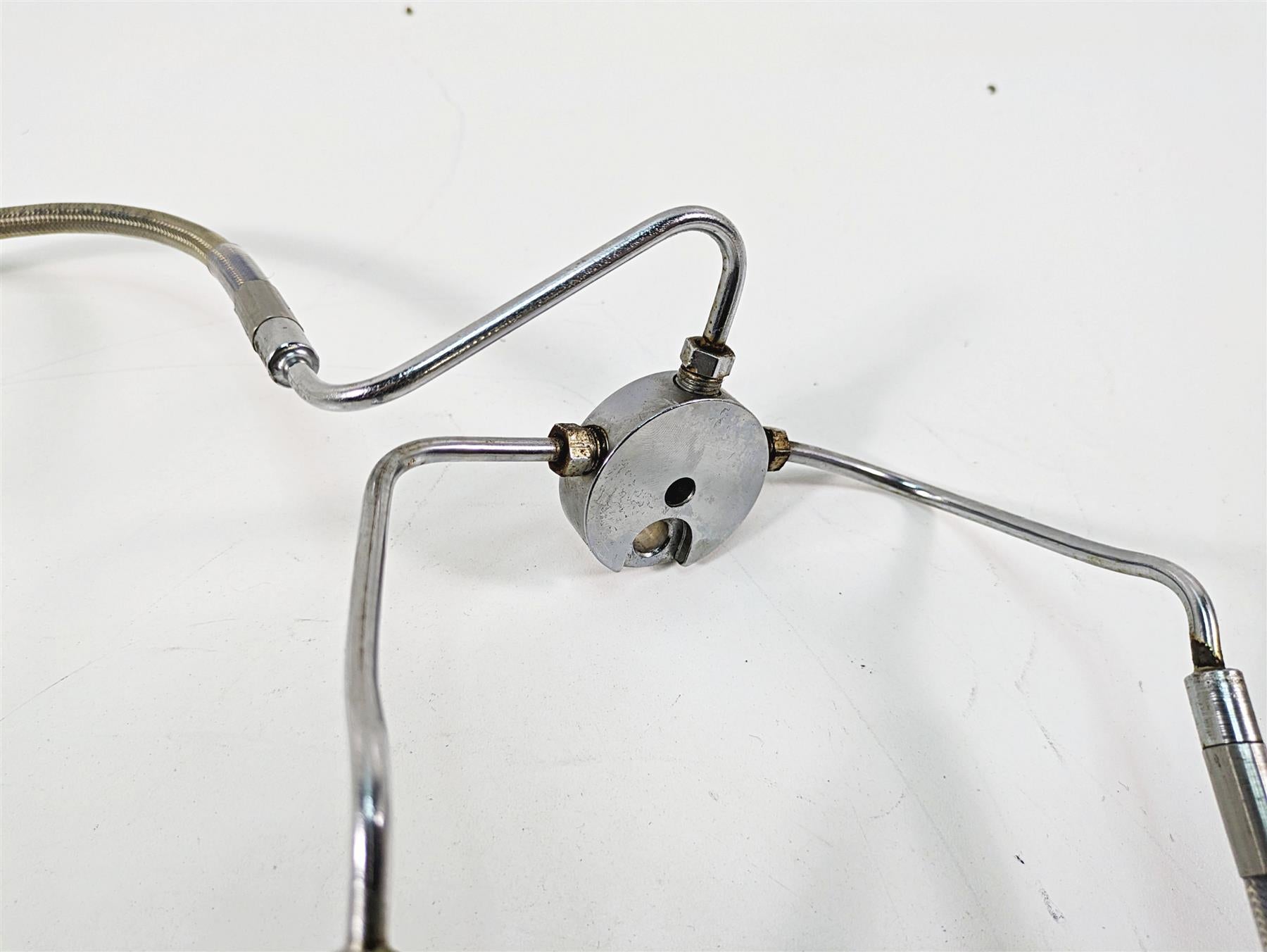 2006 Harley Touring FLHXI Street Glide 16 1/2" Ape Hanger Front Brake Line Set {{ shop.shopifyCountryName }} - Mototech271