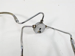 2006 Harley Touring FLHXI Street Glide 16 1/2" Ape Hanger Front Brake Line Set