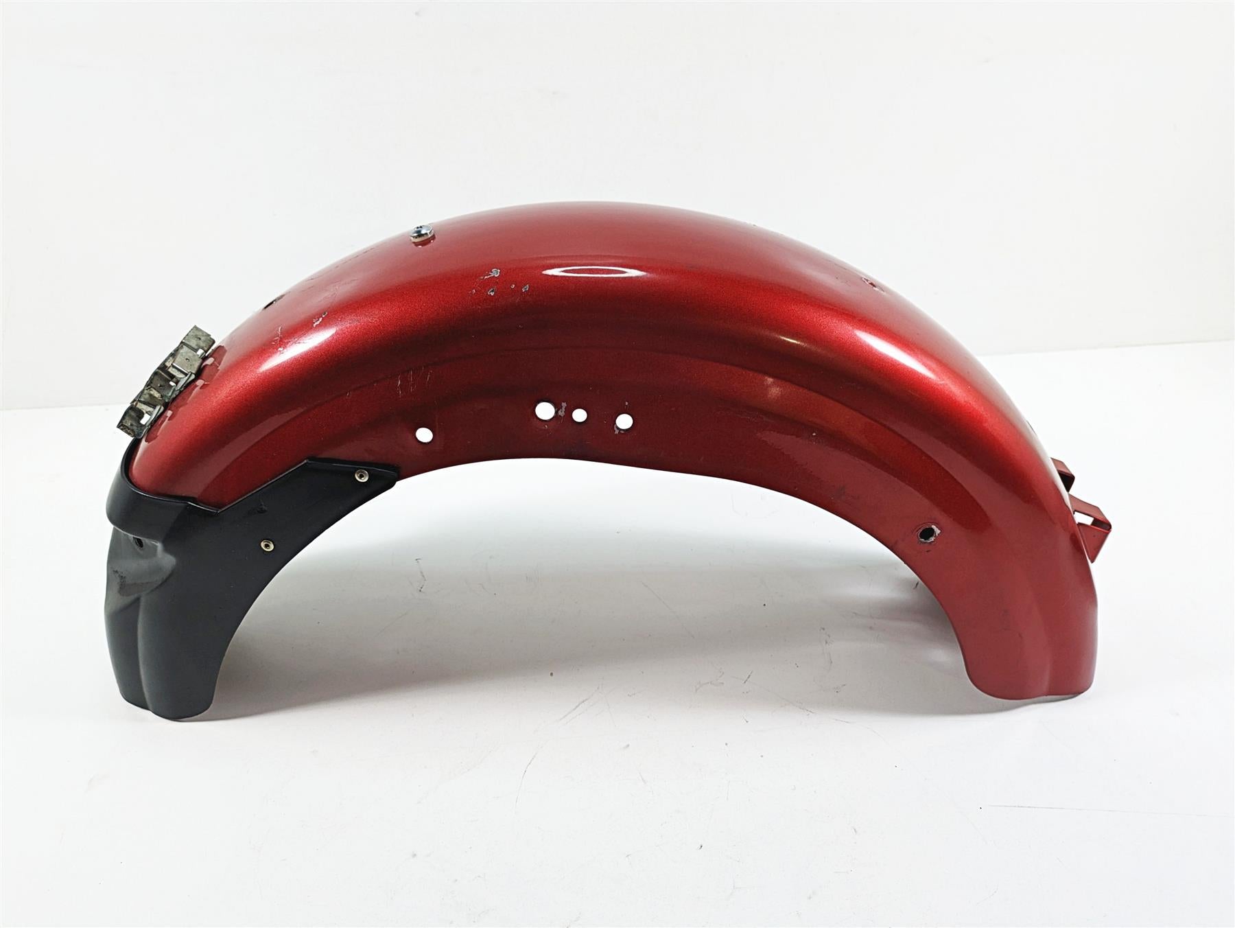 1986 Harley Sportster XLH 883 Straight Rear Fender Candy Red 59674-81C {{ shop.shopifyCountryName }} - Mototech271