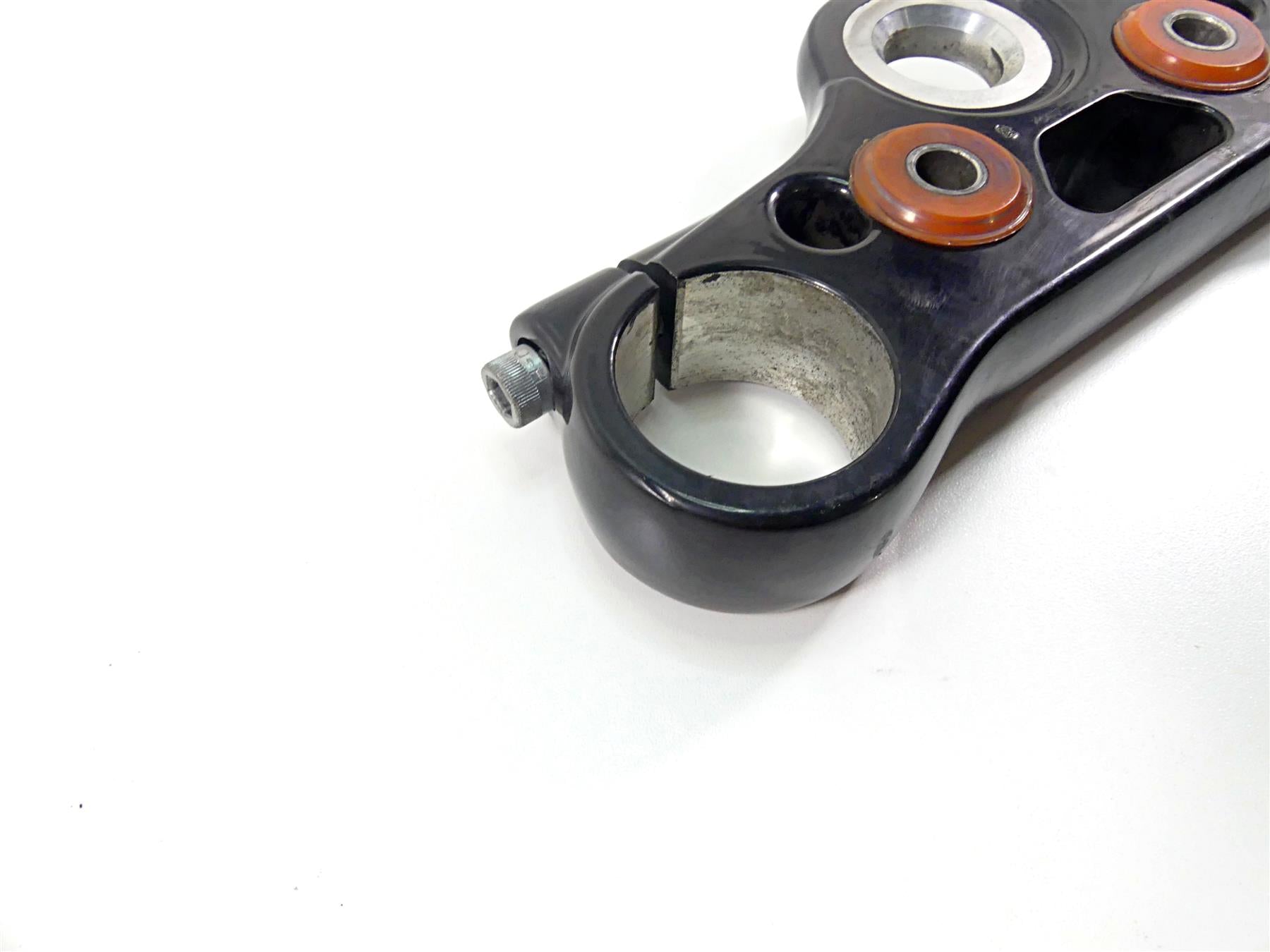 2017 Harley Dyna FXDB Street Bob Upper Triple Tree Steering Clamp 49mm 45900040 {{ shop.shopifyCountryName }} - Mototech271