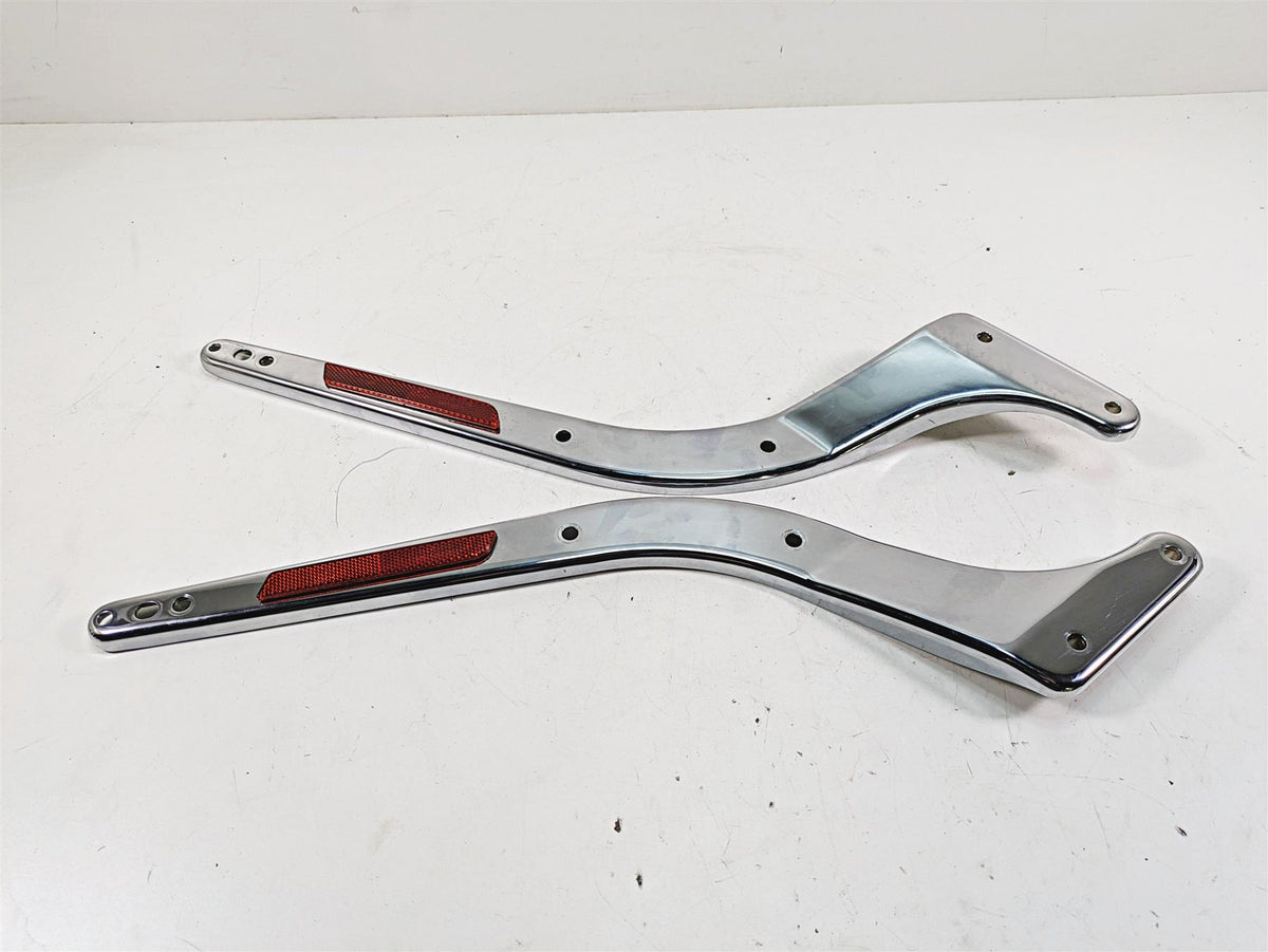 2006 Harley Softail FXSTSI Springer Rear Frame Fender Chrome Braces 60146-06A {{ shop.shopifyCountryName }} - Mototech271