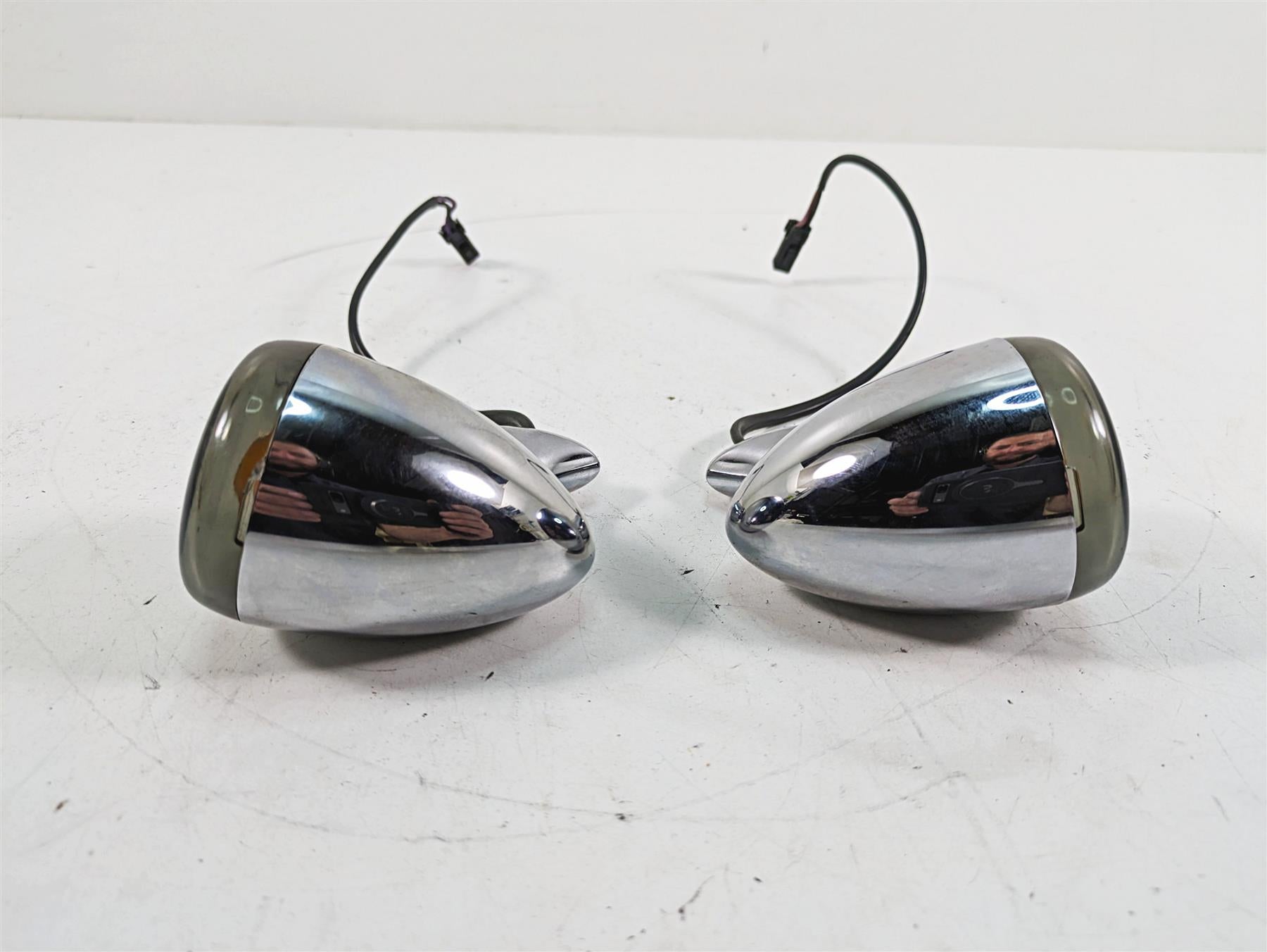 2009 Harley Dyna FXDFSE CVO Fat Bob Rear Smoked Blinker Turn Signal Set 69196-03 {{ shop.shopifyCountryName }} - Mototech271