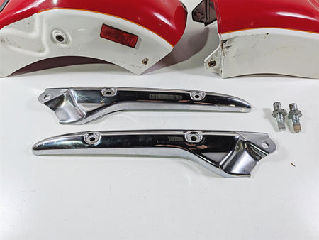 1997 Honda GL1500 CA Valkyrie Rear Fender Set & Chrome Struts 80110-MZ0-670-Mototech271