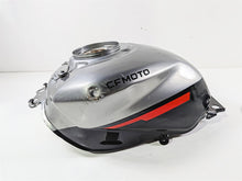 Load image into Gallery viewer, 2025 CFMoto 450 SS Fuel Gas Tank + Upper Cover - Dent 6AQV-122000-1301-11
