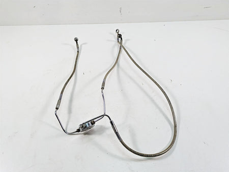 2006 Harley Touring FLHXI Street Glide 16 1/2" Ape Hanger Front Brake Line Set {{ shop.shopifyCountryName }} - Mototech271