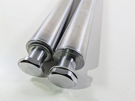 2009 Harley FXCWC Softail Rocker Straight Chrome Front Fork Leg Set 46950-08 {{ shop.shopifyCountryName }} - Mototech271
